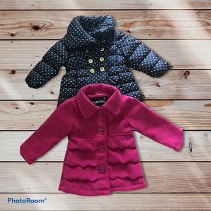 2 jackets for baby girls size 2T